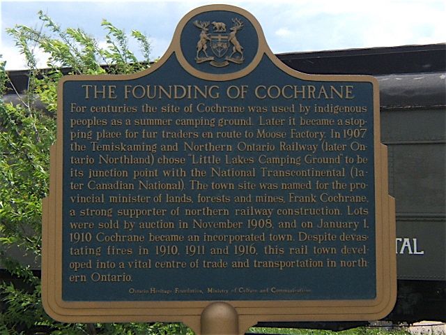 The Founding of Cochrane