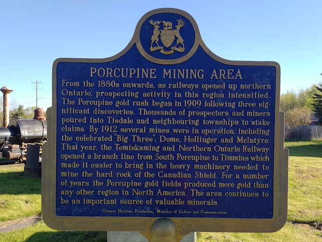 Porcupine Mining Area