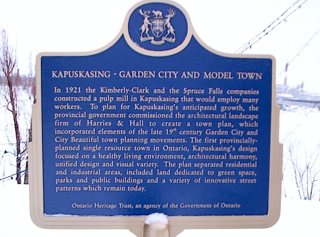Kapuskasing - Garden City and Model Town