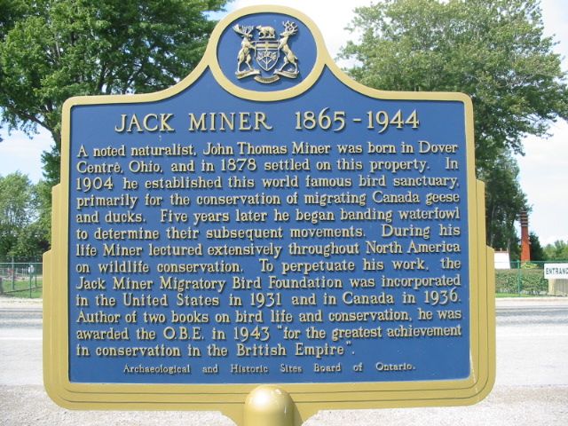 Jack Miner 1865-1944