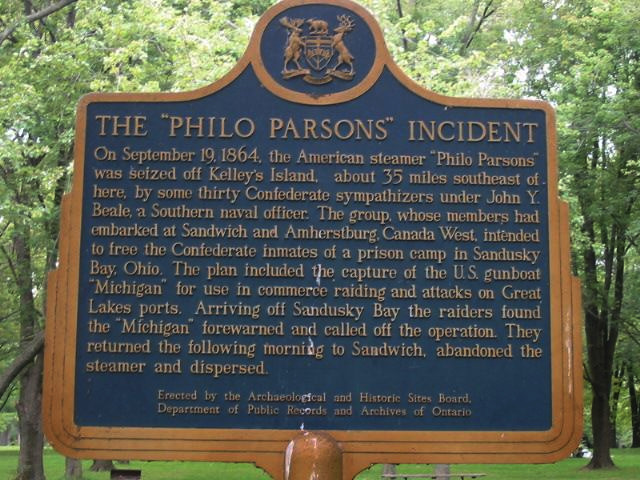 The Philo Parsons Incident