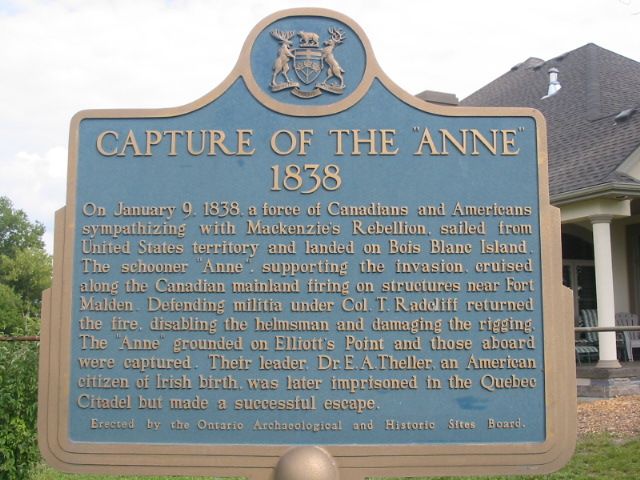 Capture of the 'Anne' 1838