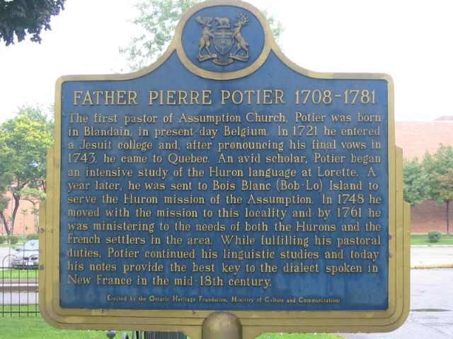 Father Pierre Potier 1708-1781