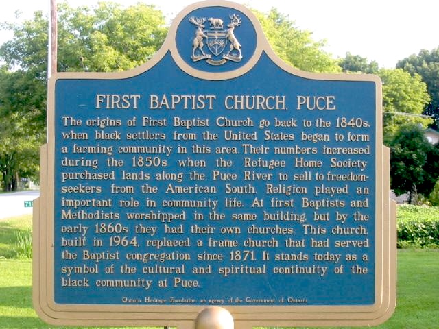 First Baptist Church, Puce