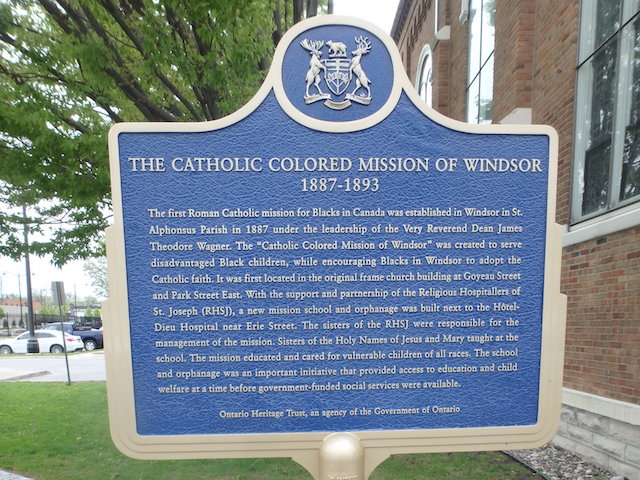 The Catholic Colored Mission of Windsor