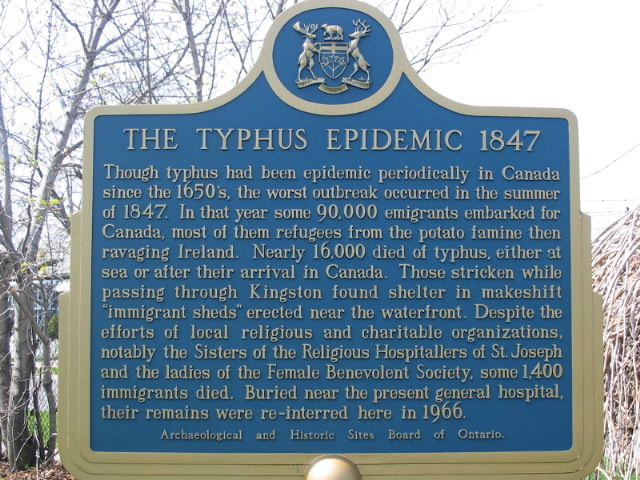 The Typhus Epidemic 1847