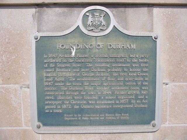 Founding of Durham