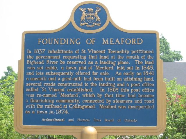 Founding of Meaford