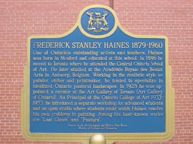 Frederick Stanley Haines 1879-1960
