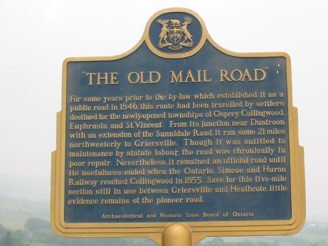The Old Mail Road