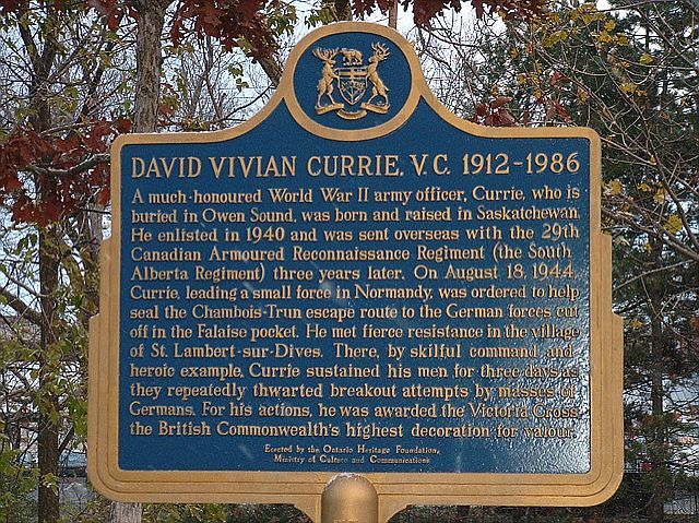 David Vivian Currie, V.C. 1912-1986