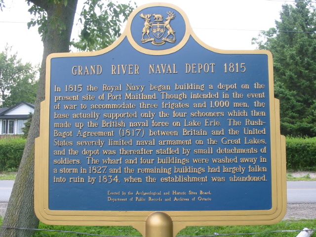 Grand River Naval Depot 1815