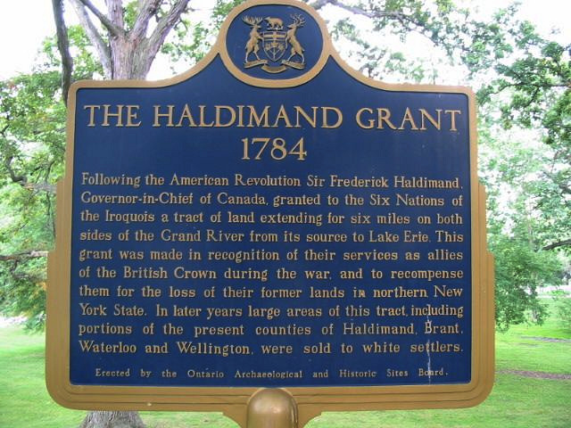The Haldimand Grant 1784