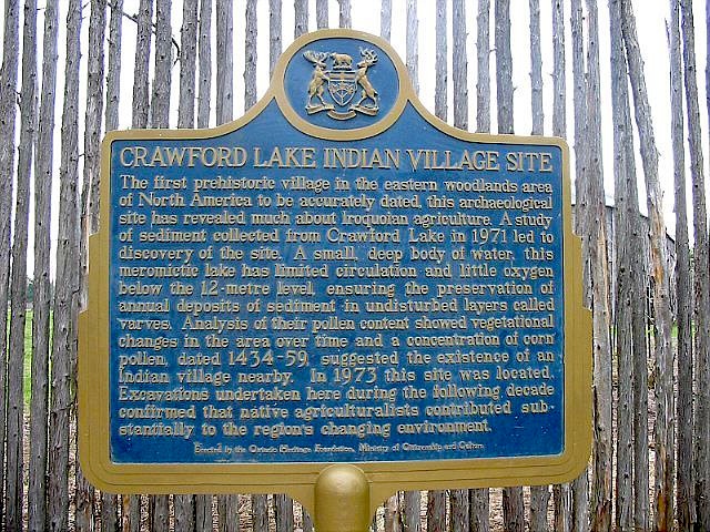 Crawford Lake Indian Village Site