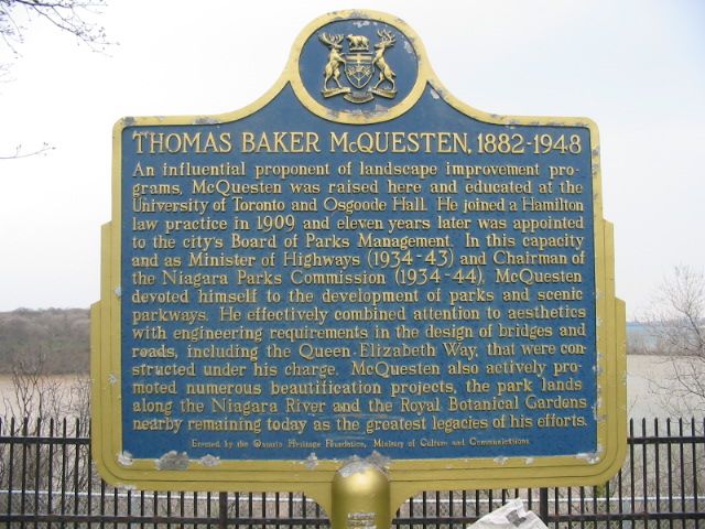 Thomas Baker McQuesten, 1882-1948
