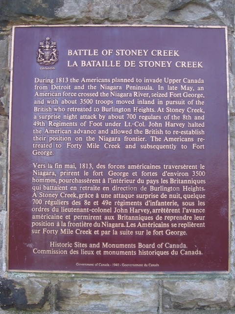 Battle of Stoney Creek 1813