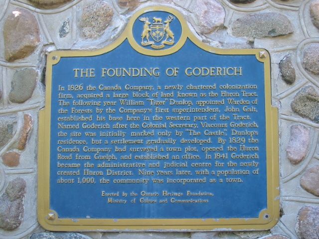 The Founding of Goderich