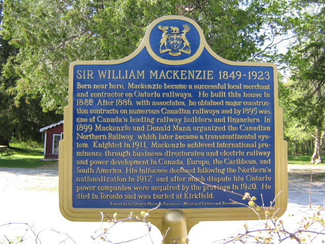 Sir William Mackenzie 1849-1923