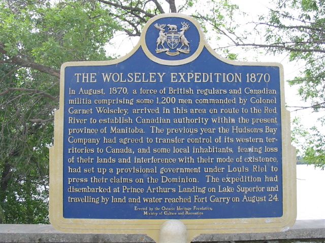 The Wolseley Expedition 1870