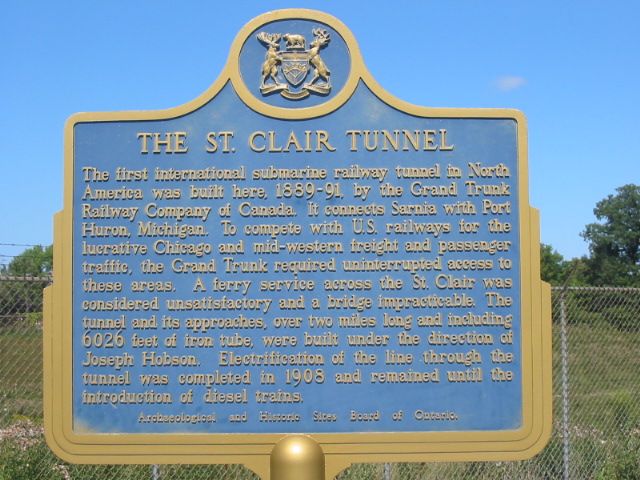 The St. Clair Tunnel