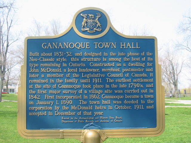 Gananoque Town Hall