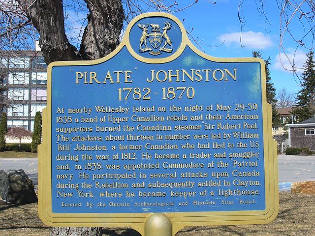 'Pirate' Johnston 1782-1870