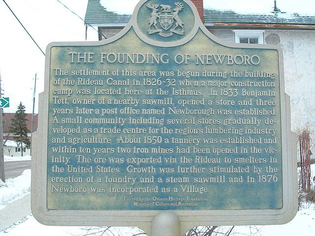 The Founding of Newboro