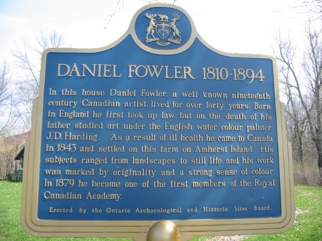 Daniel Fowler 1810-1894