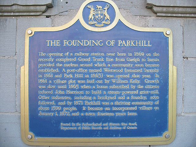 The Founding of Parkhill