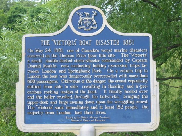 Victoria Boat Disaster