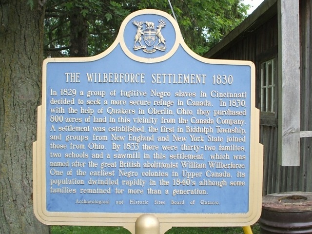 Wilberforce Settlement