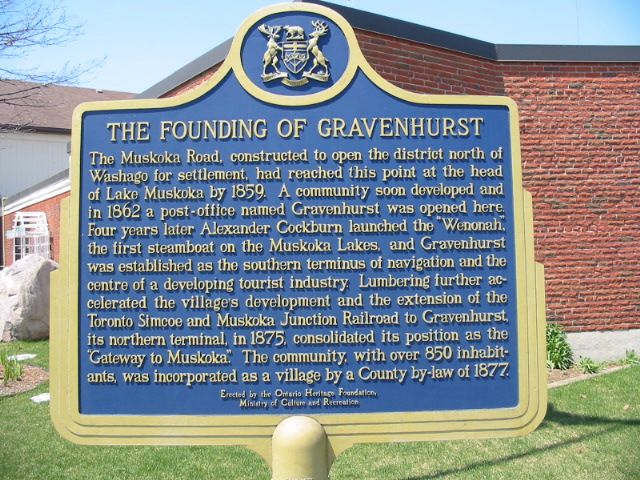The Founding of Gravenhurst