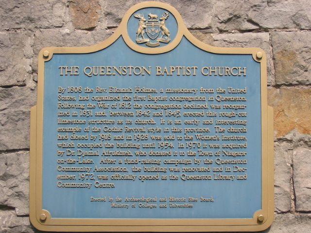 The Queenston Baptist Church