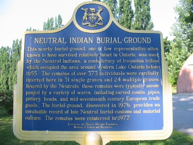 Neutral Indian Burial-Ground
