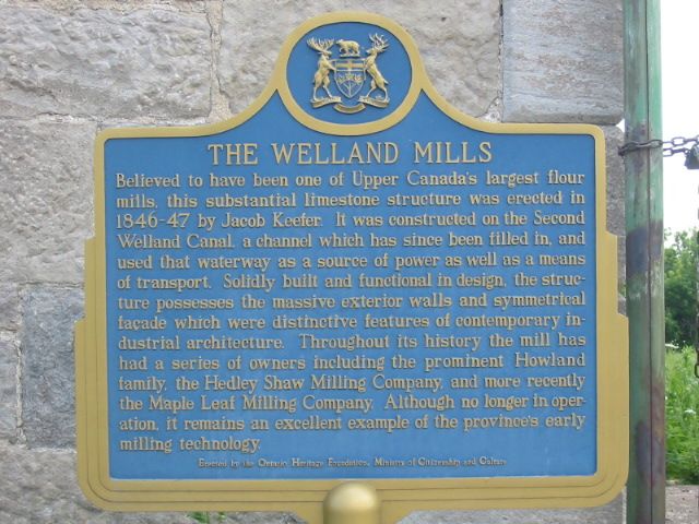 The Welland Mills
