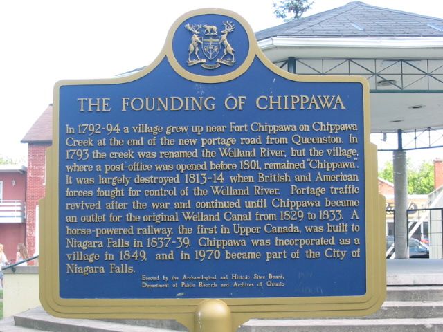 The Founding of Chippawa