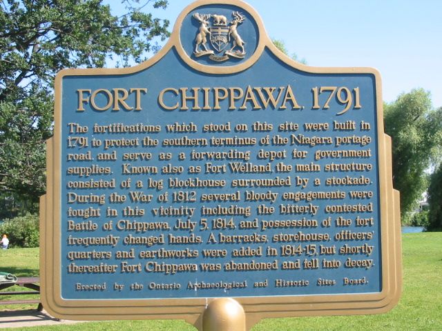 Fort Chippawa, 1791