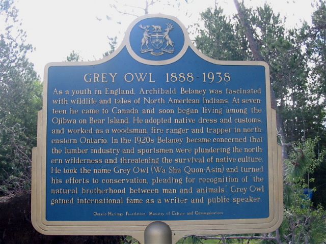 Grey Owl 1888-1938