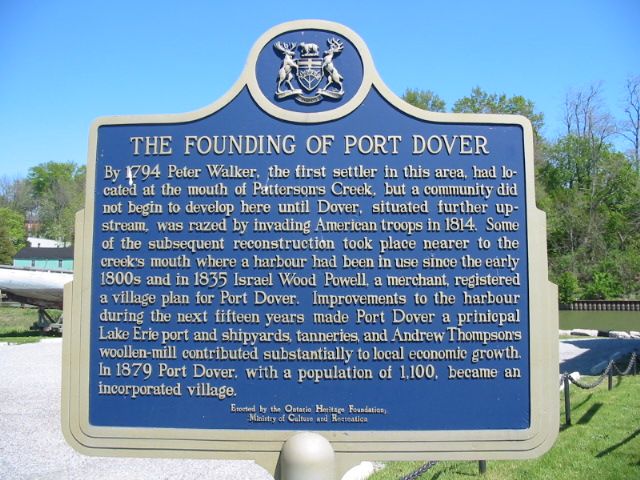 The Founding of Port Dover