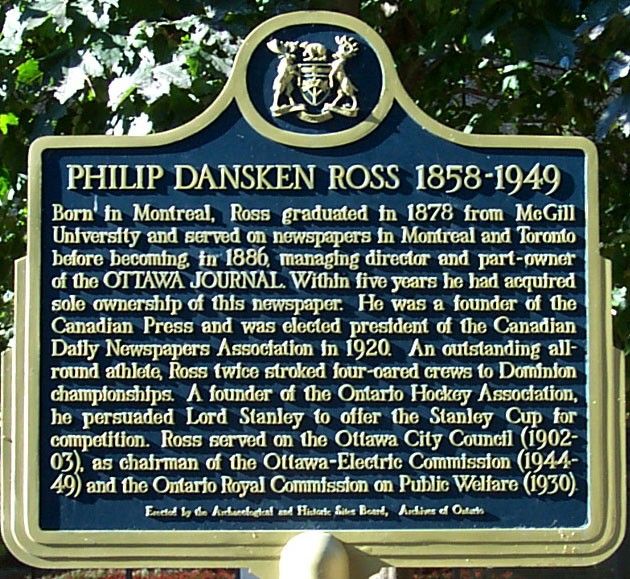 Philip Dansken Ross 1858-1949