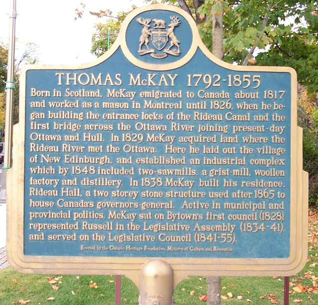 Thomas McKay 1792-1855