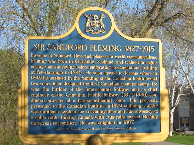 Sir Sandford Fleming 1827-1915