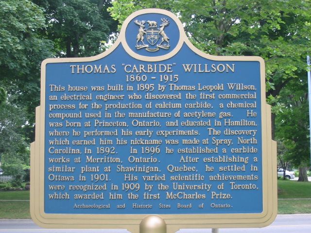 Thomas 'Carbide' Willson 1860-1915
