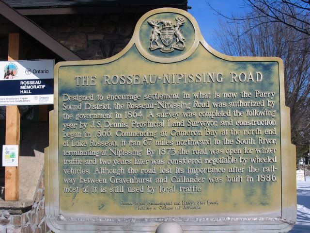 Rosseau-Nipissing Road