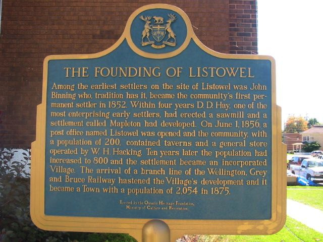 The Founding of Listowel