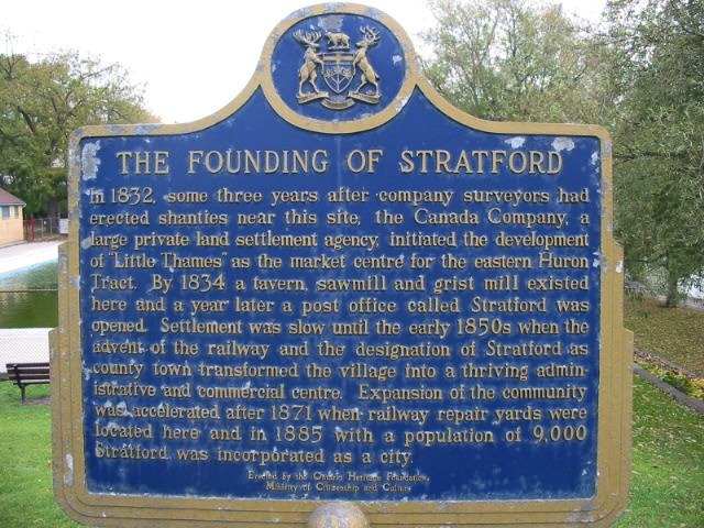 The Founding of Stratford