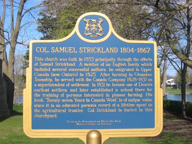 Colonel Samuel Strickland 1804-1867