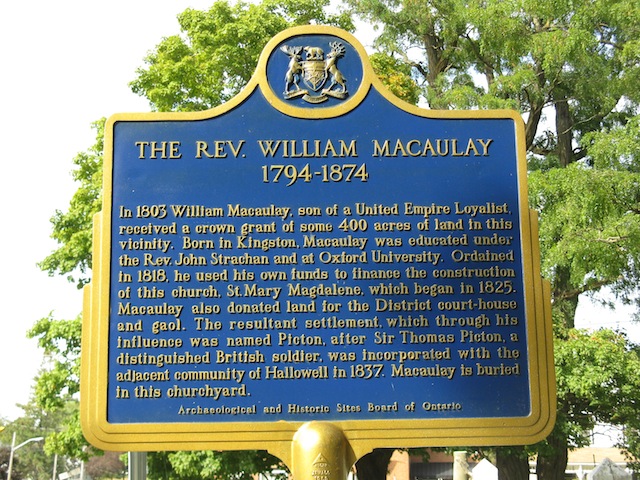 The Reverend William Macaulay 1794-1874