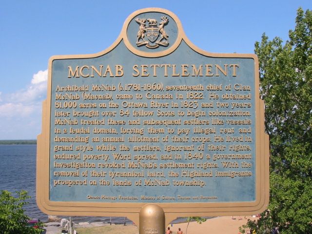 McNab Settlement