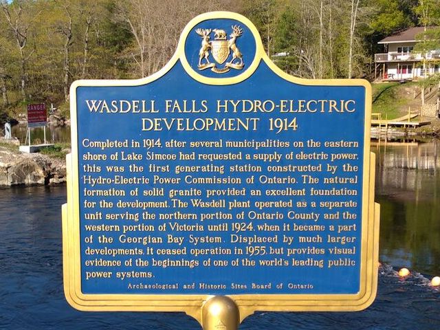 Wasdell Falls Hydro-Electric Development 1914